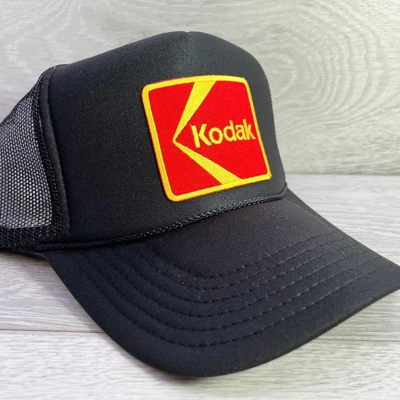 OTTO Accessories New Vintage Style Kodak Films Black Trucker